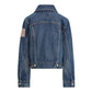 Cotton Denim Trucker Jacket (Big Kids)