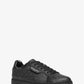 Keating Logo and Leather Sneaker
