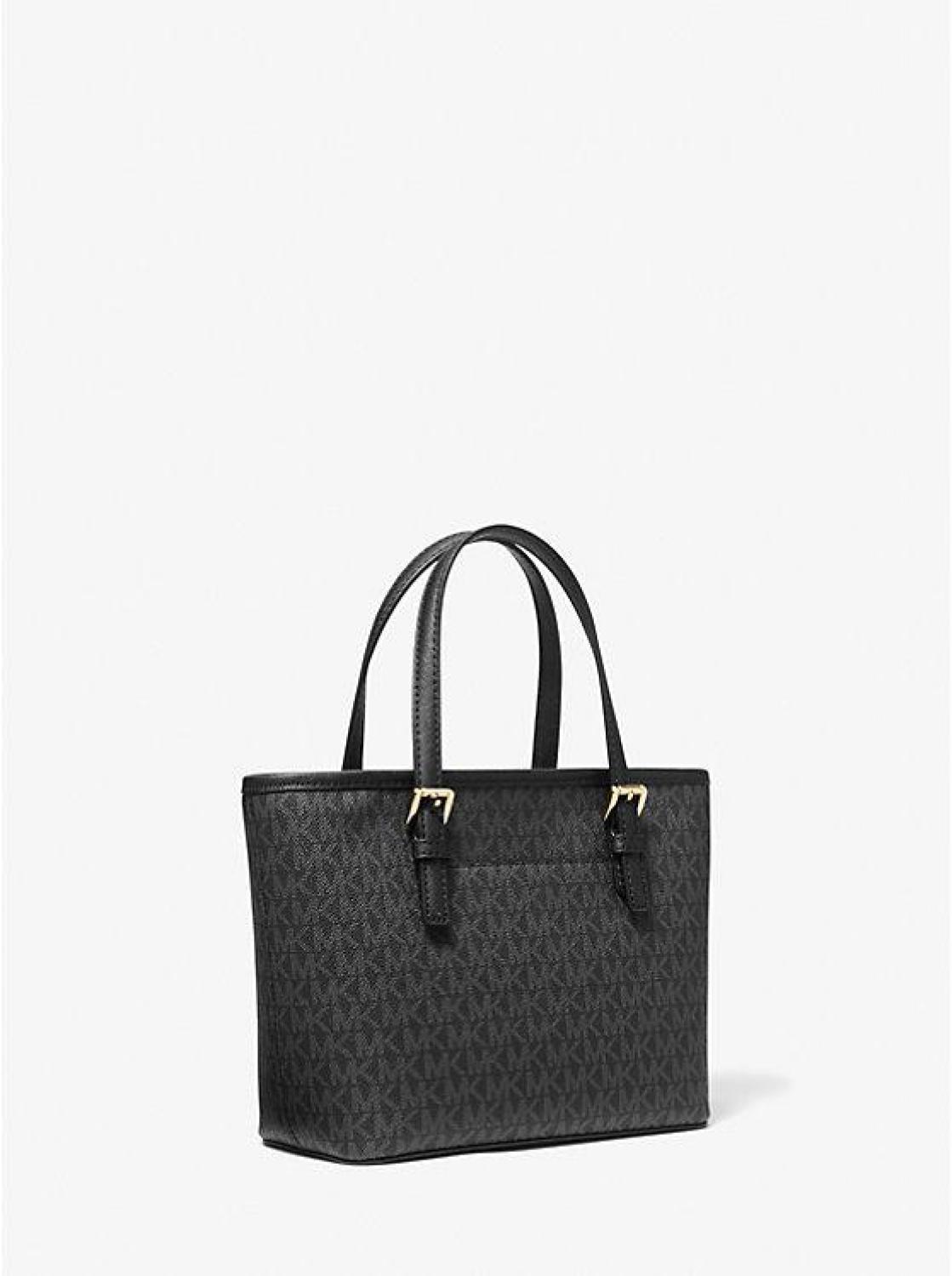 Jet Set Travel Extra-Small Logo Top-Zip Tote Bag