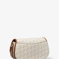 Mila Medium Empire Signature Logo Messenger Bag