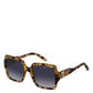 Safilo Square Sunglasses, 55mm