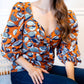 Tropical Sweetheart Blouse In Birds