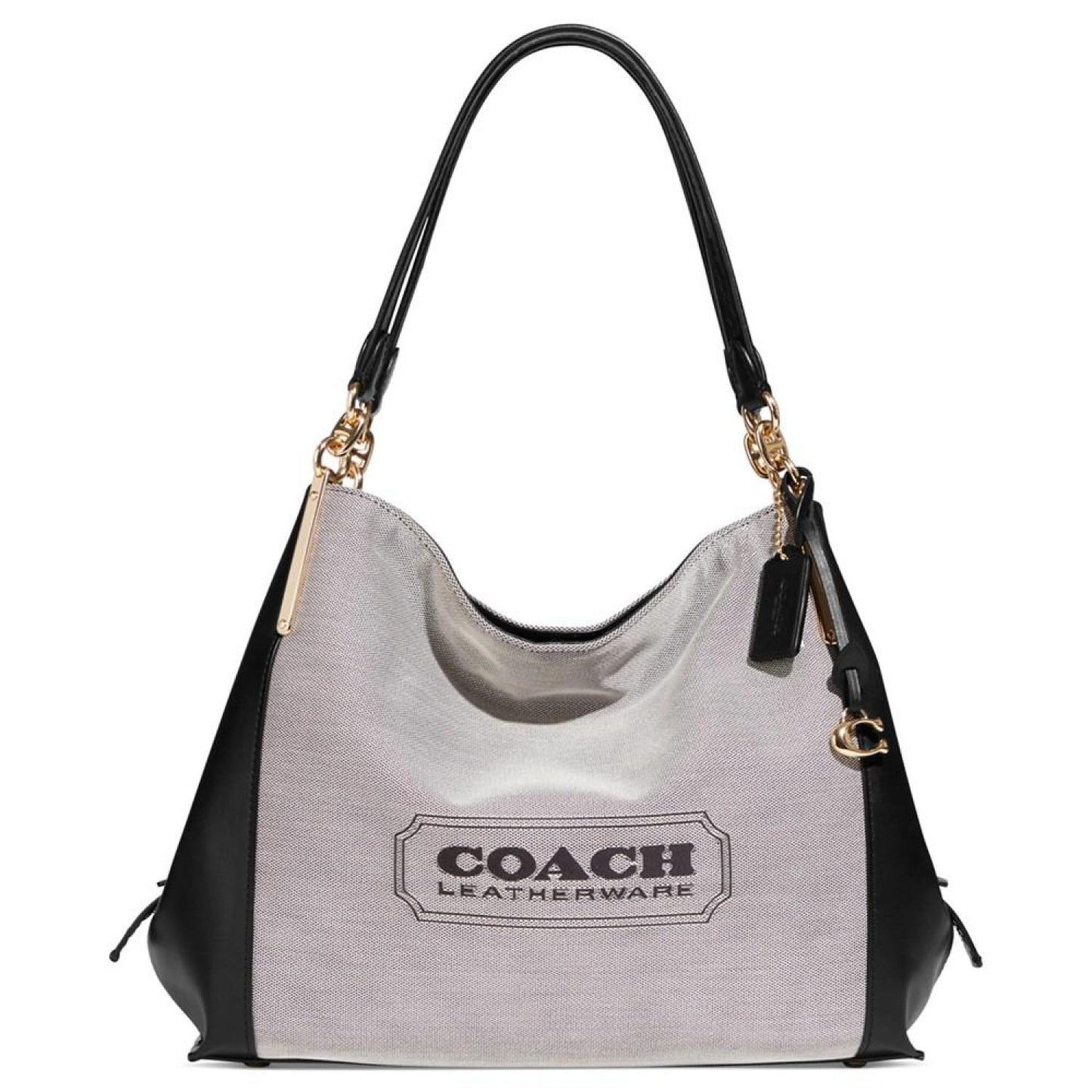 Badge Jacquard Dalton 31 Shoulder Bag - Macy's Exclusive