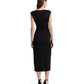 Stretch Jersey Tie-Front Dress