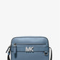 Hudson Pebbled Leather Utility Crossbody Bag