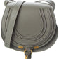Chloé Marcie Small Leather Saddle Bag