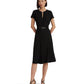 Belted Georgette Dress