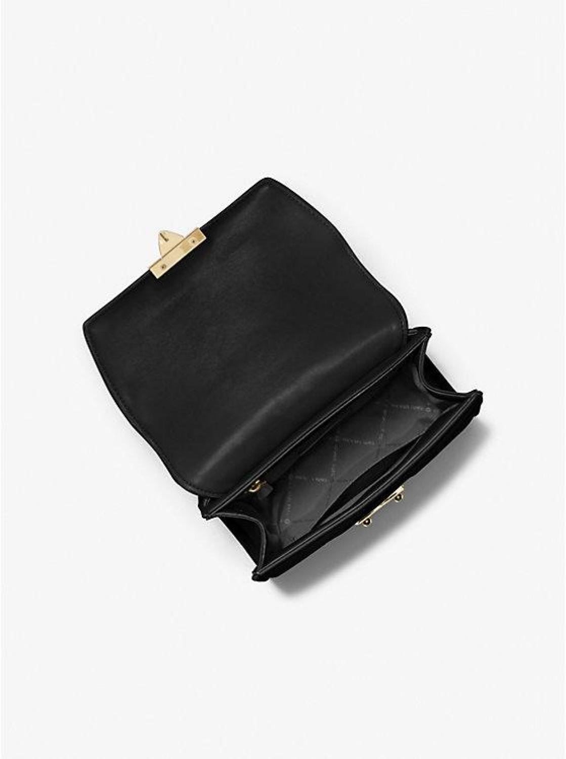 Serena Small Quilted Faux Leather Crossbody Bag