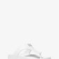 Linsey Logo Rubber T-Strap Sandal