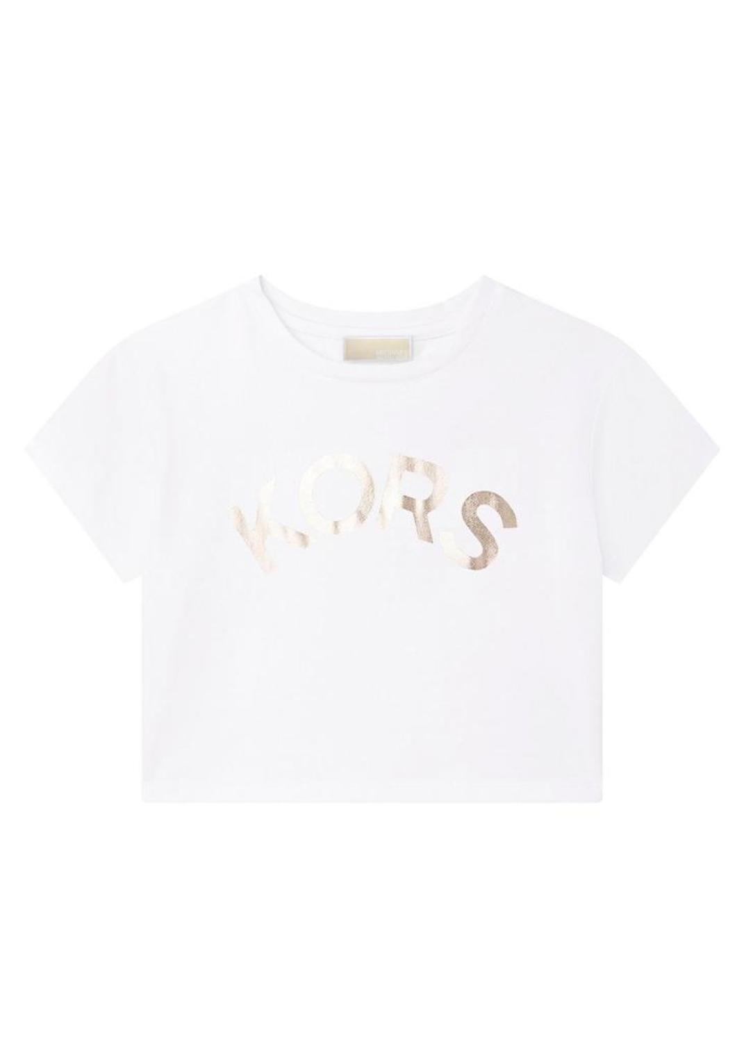 Michael Kors Kids Logo-Printed Crewneck T-Shirt