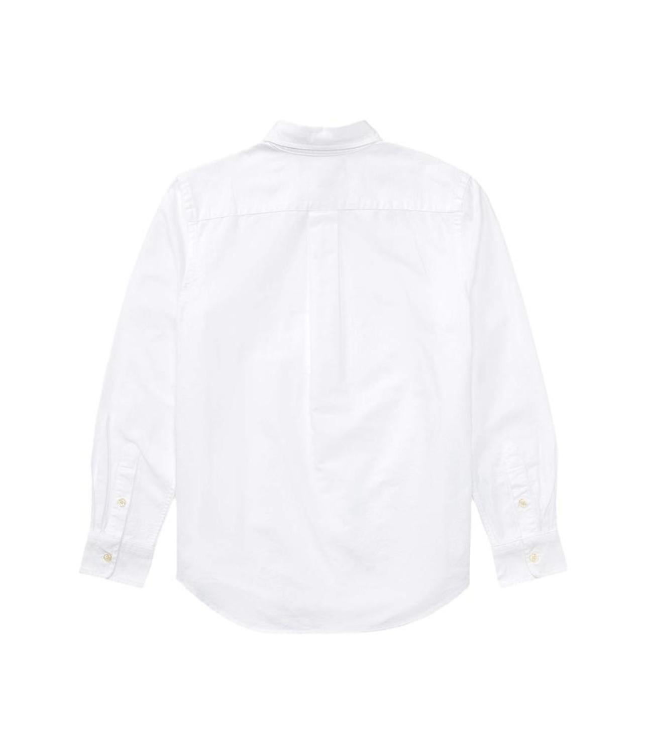 Cotton Oxford Sport Shirt (Big Kids)