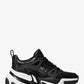 Nick Snake Embossed Leather Trainer