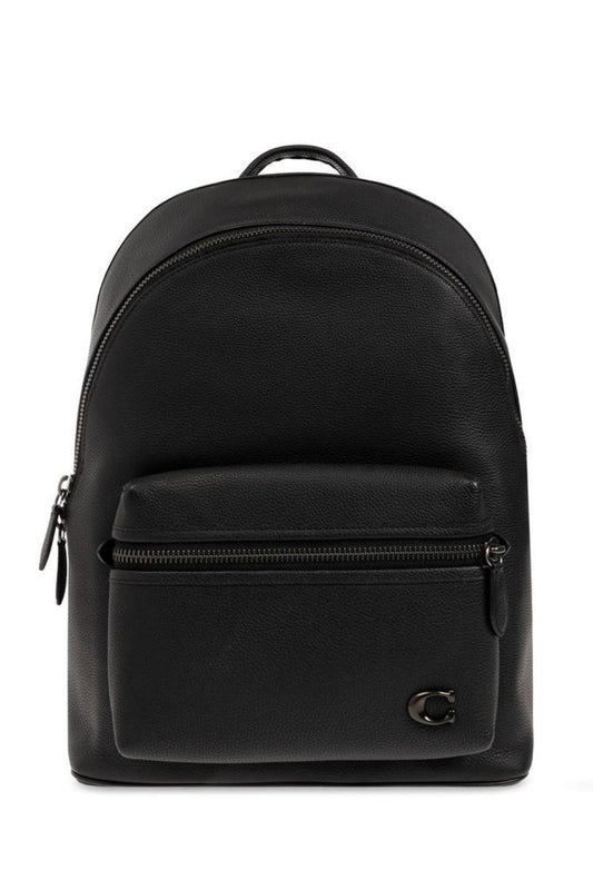 Coach Logo Plaque Backpack
