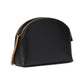 Morgan Saffiano Leather Double Zip Dome Crossbody