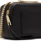 Black 'The Glam Shot 21' Shoulder Bag