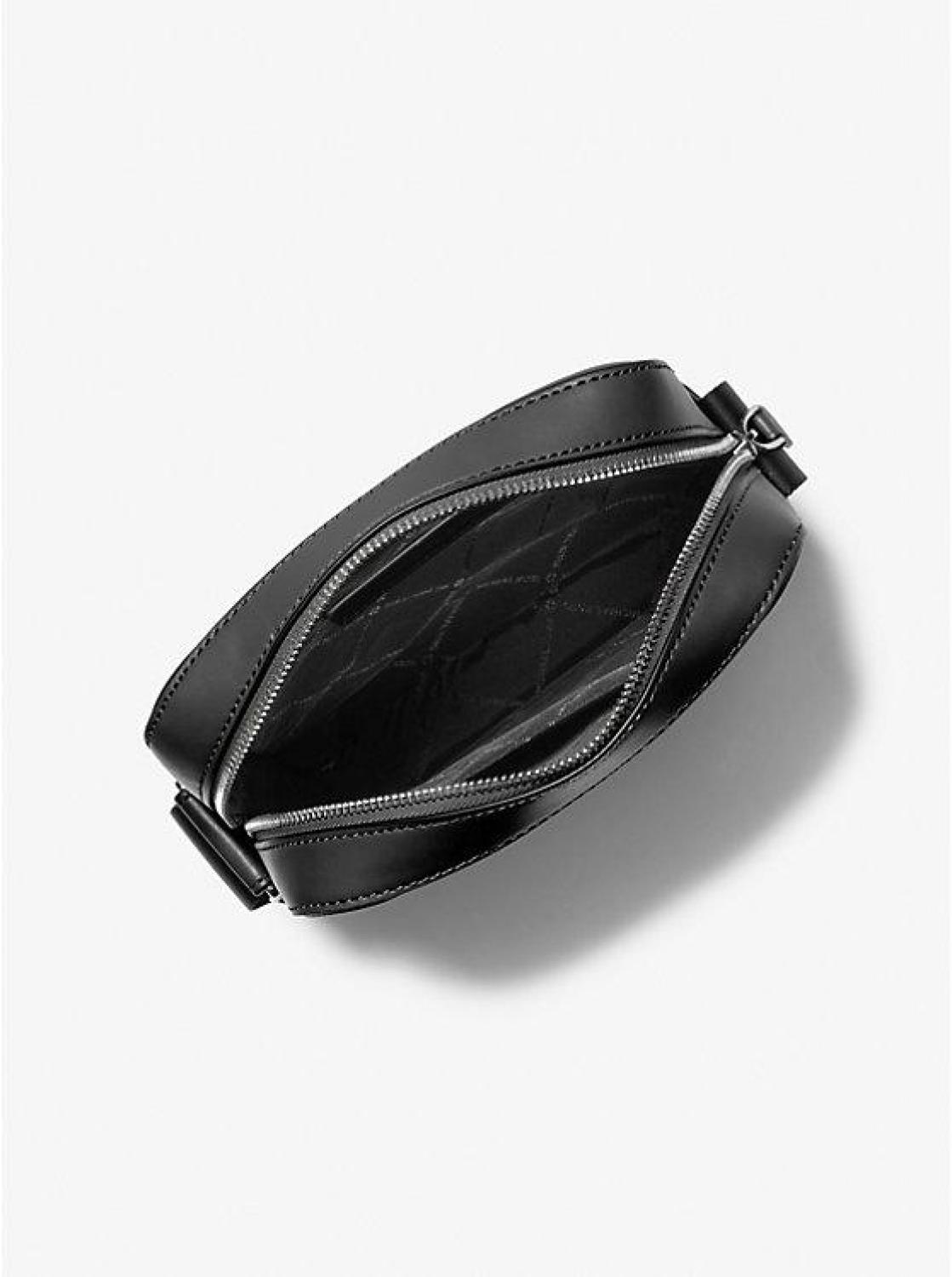 Cooper Textured Faux Leather Flight Bag