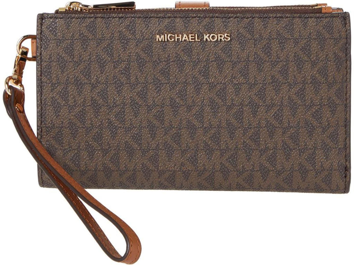 Jet Set Double Zip Wristlet