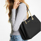 Teagan Large Pebbled Leather Shoulder Bag
