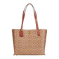 Coated Canvas Signature Willow Tote