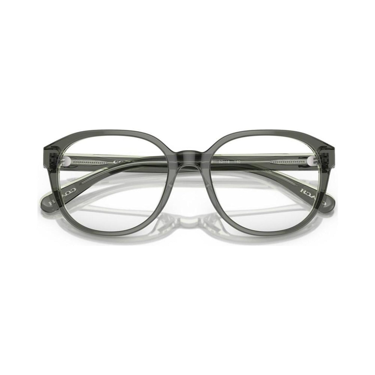 Women's Round Eyeglasses, HC6209U 52