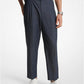 Chambray Belted Trousers