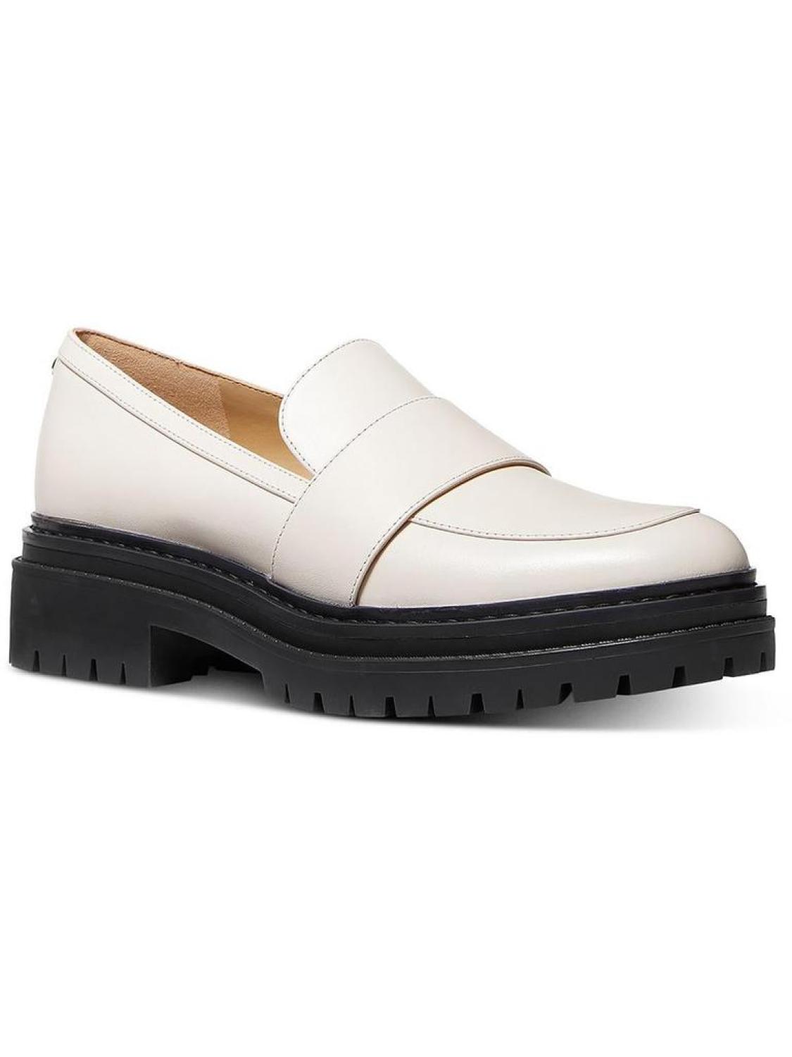 Parker  Womens Slip On Leather Loafers