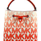 Michael Kors Women's Suri Bucket Messenger Crossbody Bag
