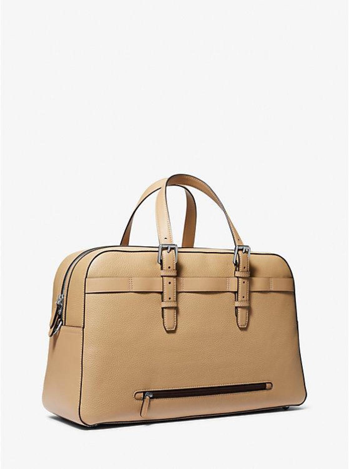 Hudson Pebbled Leather Travel Bag