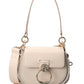 Chloé Tess Small Leather & Suede Shoulder Bag