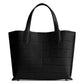 Embossed Croc Willow Tote 24