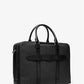 Hudson Logo and Leather Briefcase