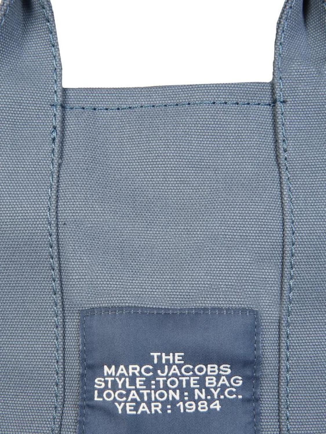 Marc Jacobs Logo Printed Zipped Small Tote Bag