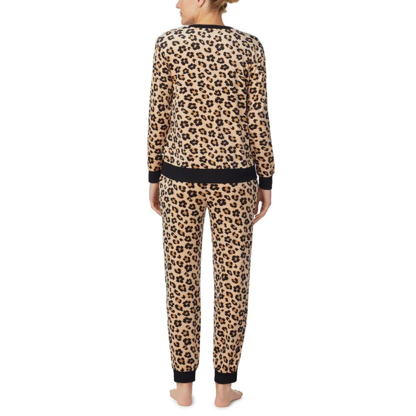 Stretch Velour Long Sleeve Joggers Set