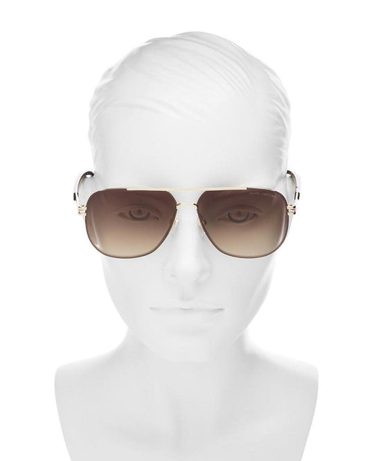 Brow Bar Aviator Sunglasses, 60mm