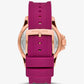 Oversized Everest Pavé Rose Gold-Tone Watch