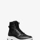 Asher Logo Jacquard and Leather Boot