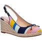 Panama Nights Womens Round Toe Ankle Strap Wedge Sandals