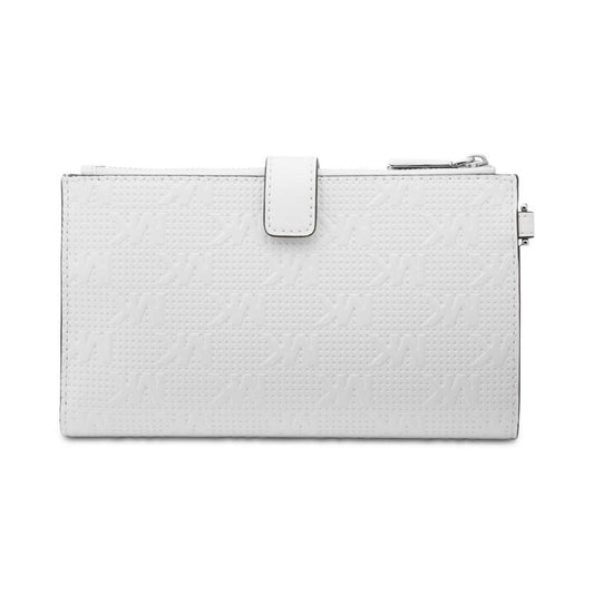 Logo Jet Set Double Zip Wristlet