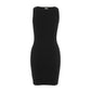 Michael Michael Kors Ribbed Stretch Sleeveless Mini Dress