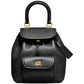 Riya 21 Soft Pebble Leather Top Handle Backpack