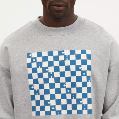 Coach Outlet Checkerboard Crewneck Sweatshirt