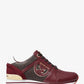 Billie Leather and Signature Logo Trainer