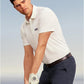Golf Logo Stretch Jersey Polo Shirt