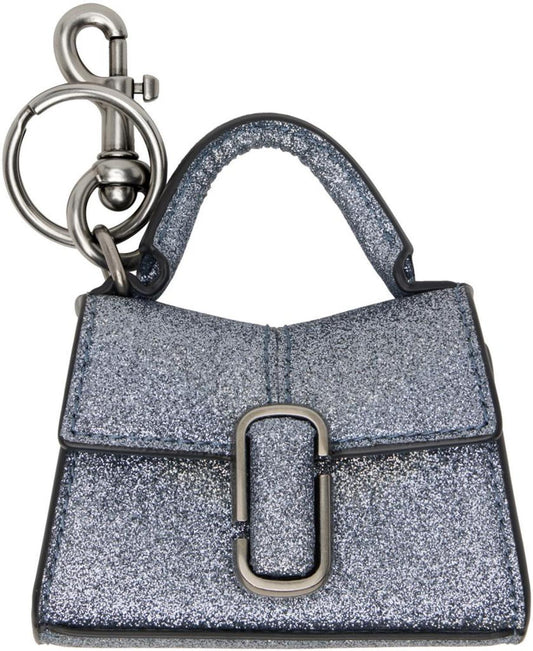 Blue 'The Galactic Glitter Nano St. Marc' Keychain
