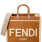 FENDI Sunshine Medium Patent Tote
