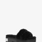 Alfie Faux Fur Platform Slide