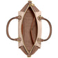 Badge Jacquard Elise Satchel with Convertible Straps - Macy's Exclusive
