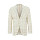 Men's Checked Slim-Fit Jacket