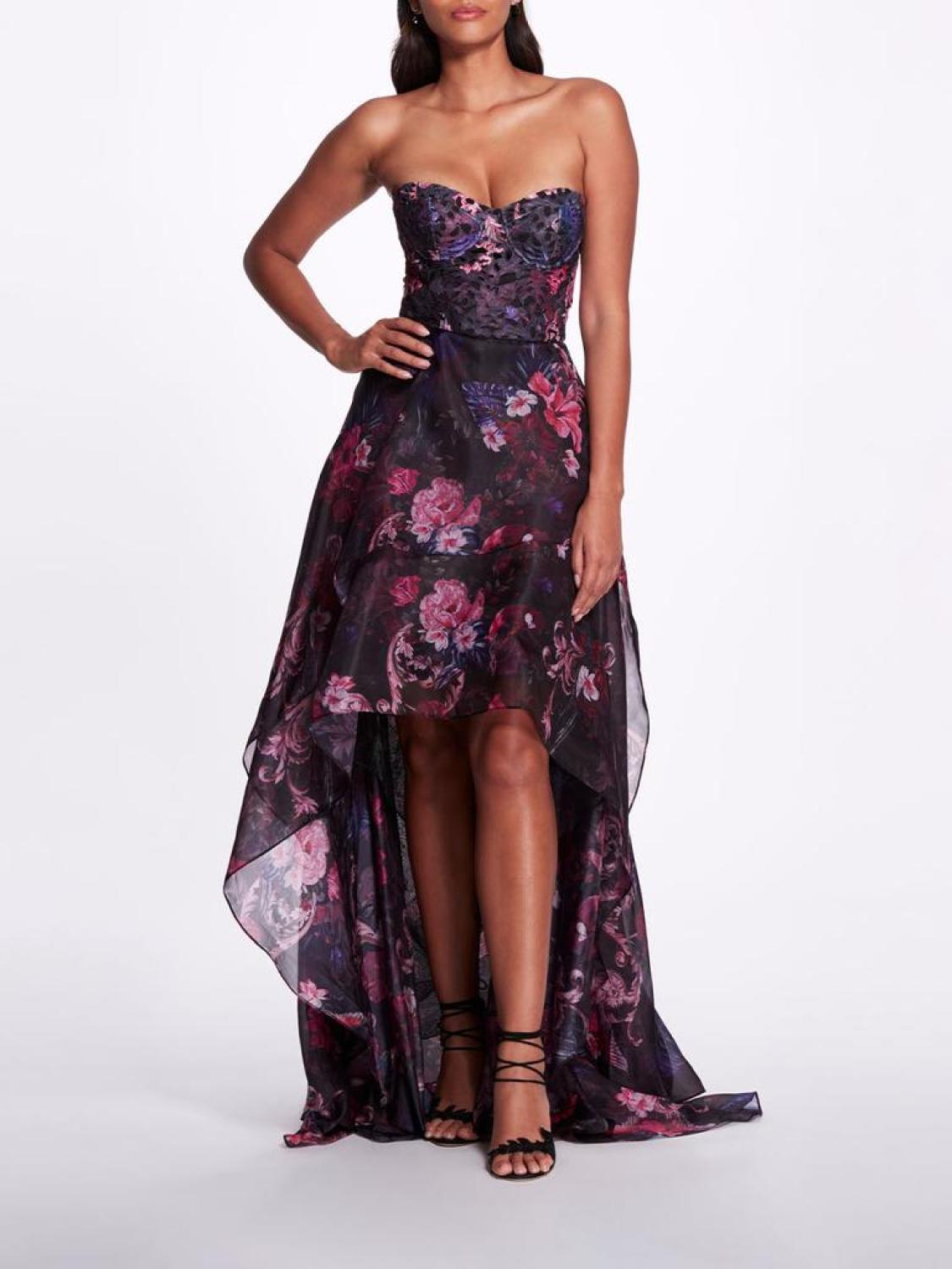 High-Low Sweetheart Gown