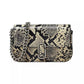 The Snake-Embossed Leather J Marc Mini Shoulder Bag